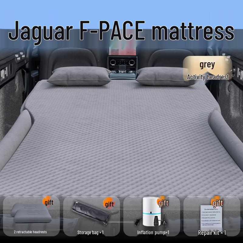 Jaguar F-Pace Inflatable Car Trunk Mattress and Rear Seat Sleeping Pad