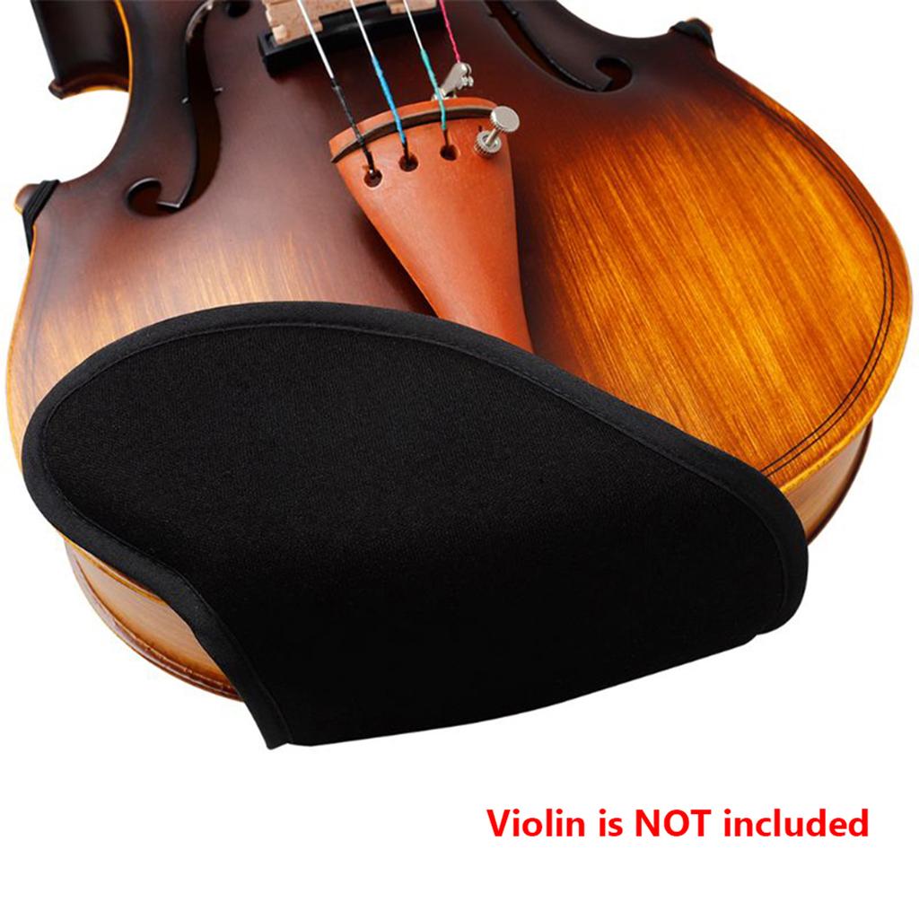 Violin Chin Rest Cover for 3 4 4 4 Full Size Violins Chinrest Pad Lightweight and Comfortable Violin Shoulder Rest
