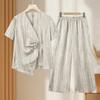 Elegant Women's Summer T-Shirt Two-Piece Set
