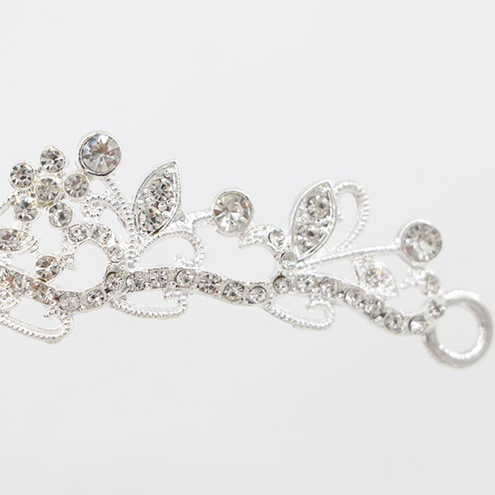 Temperament Wedding Jewelry Set Korean Style Earrings Necklace Earring Tiara Set Women Necklace