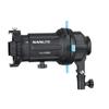 NANLITE Projection Attachment Mount with Lens for Forza Series PJ-FMM-19 19° 60/150