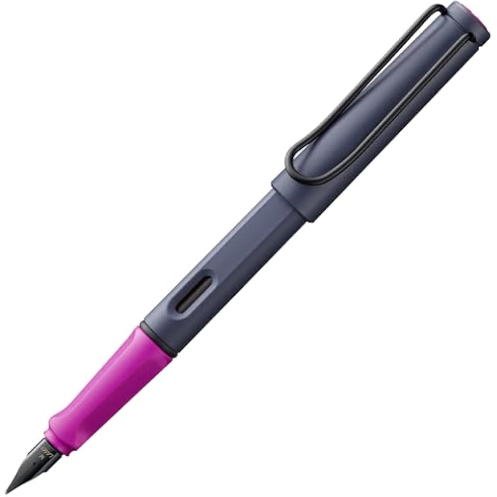 LAMY (Lamy) Safari Pink Cliff (Pink Cliff) Fountain Pen - Ergonomic Grip and Polished Steel Tip S...