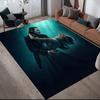 Joker & Harley Anti-Slip Rug, Rectangular Carpet for Living Room & Game Zone