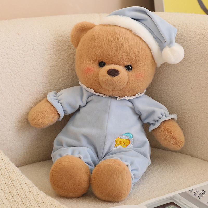 Cute Teddy Bear Plush Toy For Girls Soft Cuddly Companion Heartwarming Gift For Girlfriend 40cm