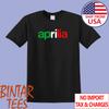Aprilia Italian Motorcycles Men's Black Size S To 5XL