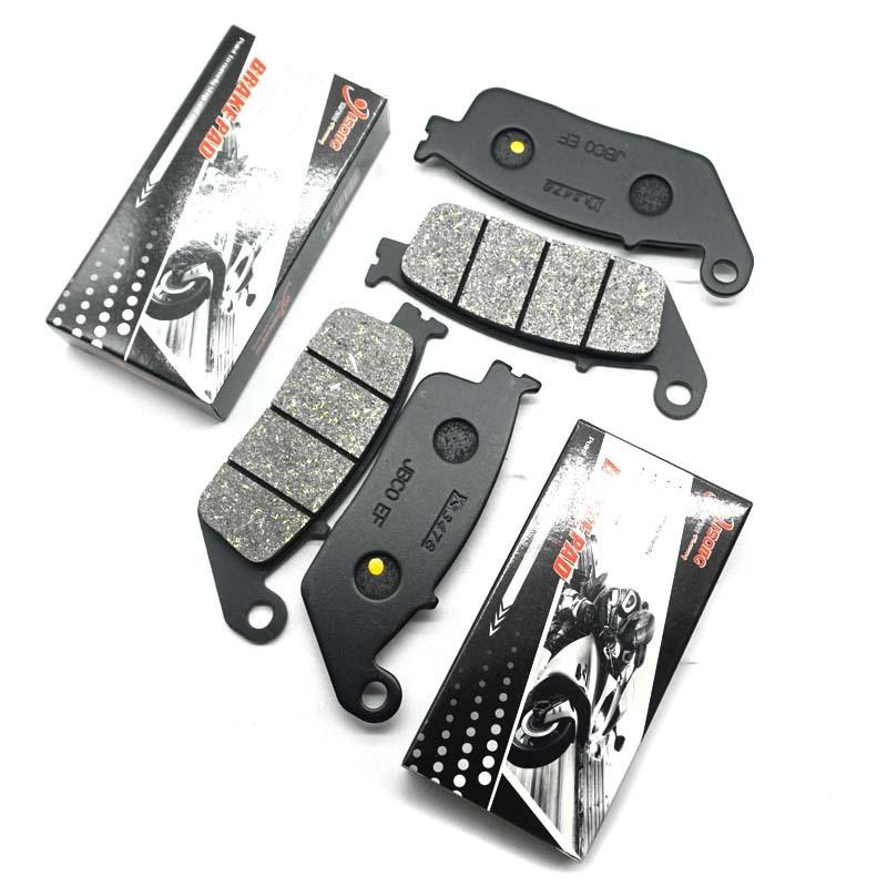 Motorcycle Front Rear Brake Disc Pads Kits for KAWASAKI ER650 Z650 2018      EX650 KHF Ninja 650 ABS 2017