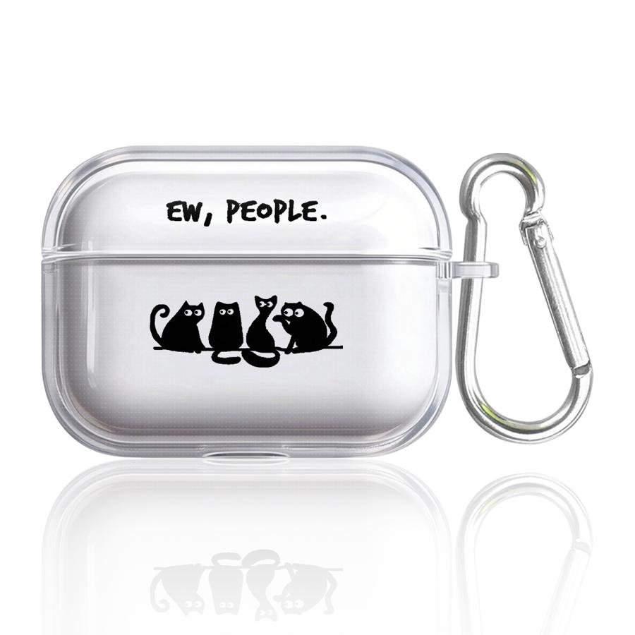 Cartoon Cute Cat Clear Earphone Cases Cover Case For Airpods Pro3 Pro2 2 1 4 3 Pro