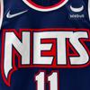 Nike Retro Letter And Number Print AU Player Edition Brooklyn Nets Kyrie Irving No. 11 Basketball Jersey Men Tops Blue DB3623-492