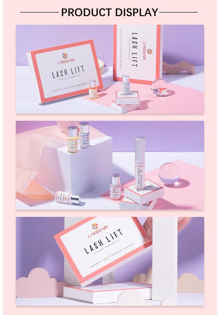 Lash Lift Keratin Perm Kit: Curl & Set Eyelash Kit