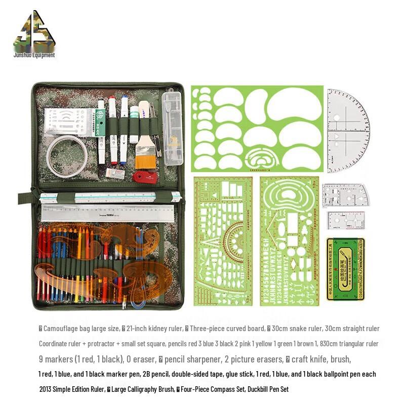Junshuo 225 Tactical Mapping Tool Set