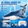 Remote Control Whale Spray Water Toy Remote Controlled Boat Ship Submarine Robots Fish Electric Outdoor Rc Toys For Boy Children