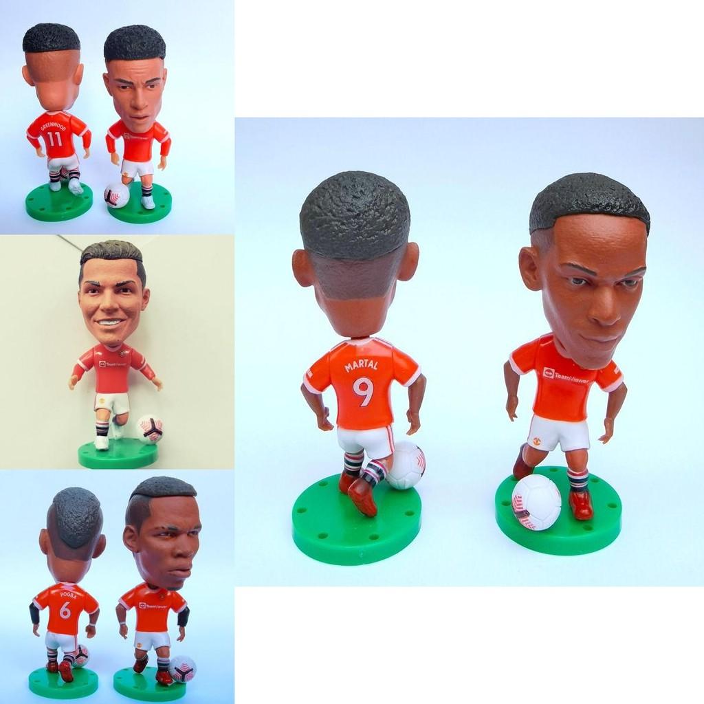 Soccer Player Mini Figures Sports Model Dolls For Home Decoration