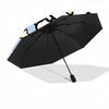 1pc Hello Kitty Gemini Zodiac Sign Automatic Folding Umbrella - Portable 3-Fold Design with Iron Frame - Outdoor for Fans, Travelers, Everyday Use - P