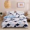 Geometric Soft Queen Duvet Cover Set King Size Soft Comfortable Double Bedding Set 220x240 Comfortable Durable Quilt Cover Sets