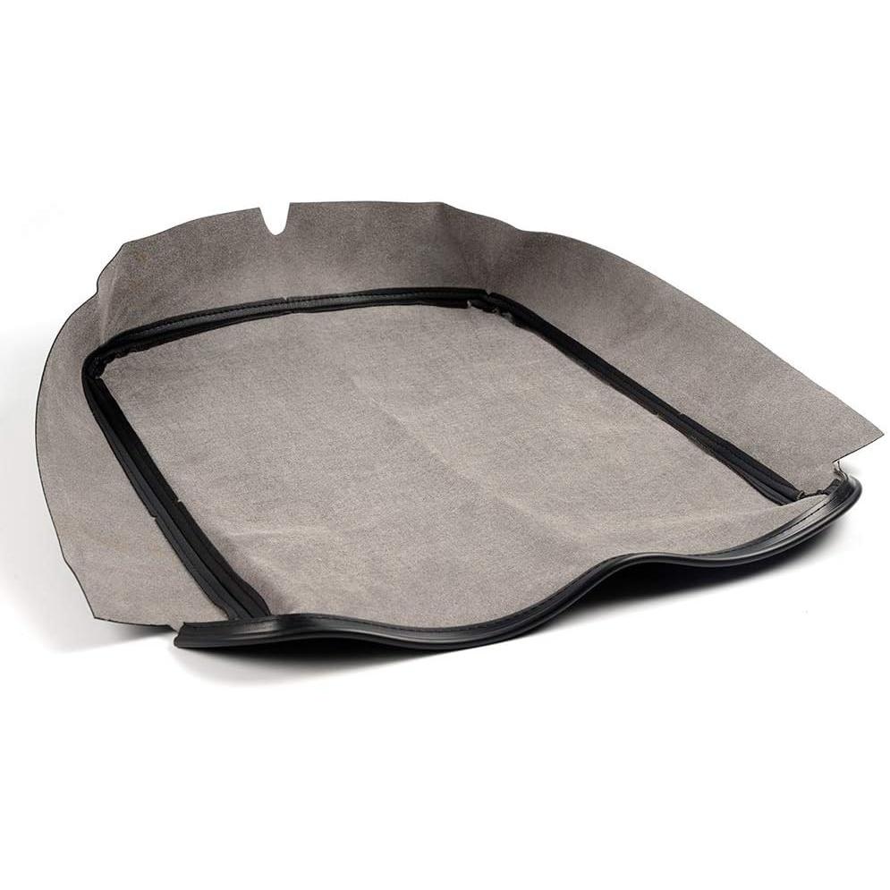 Center Console Lid Armrest Cover Compatible with Dodge Ram 1500 2500 3500 2002-2008 Leather Black Replacement