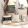 Abstract Natural Elements Pillowcasebedroom Living Room Sofa Home Decor Polyester Cushion Cover With Zipper