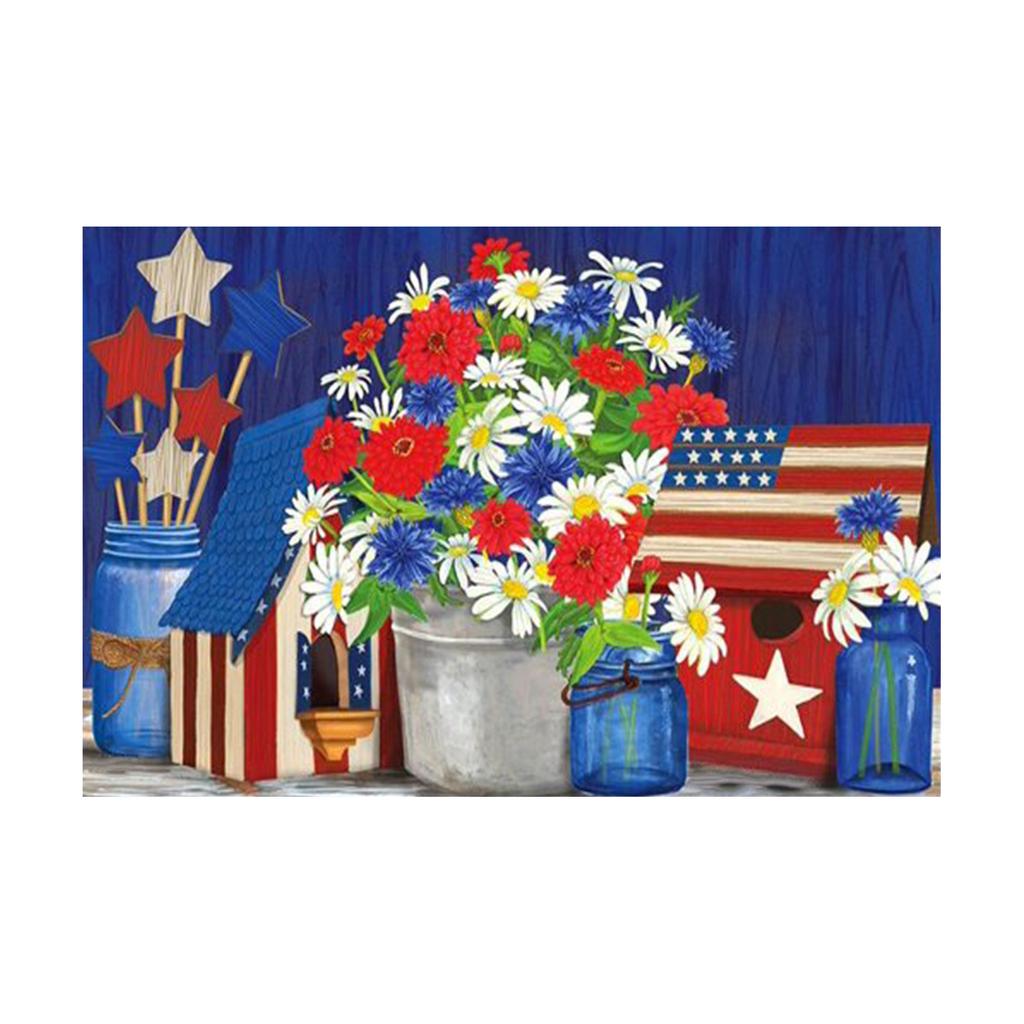 Independence Day Door Mats Bathroom Bedroom Living Room Floor Mats Household Non- Carpet