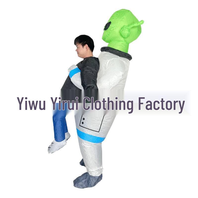 Popular Alien Ghost Hug Inflatable Halloween Costume - Creative and Fun Mascot Cosplay