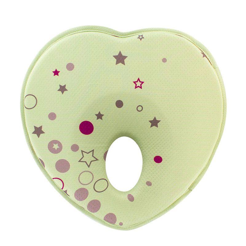 Baby Kids Soft Pillow Memory Foam Prevent Flat Head Anti Roll Neck Support