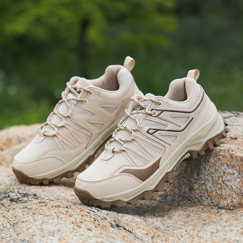 Summer Breathable Outdoor Hiking Shoes Men Sneakers Antiskid Slip On Walking Shoes Moccasins Man Casual Shoes