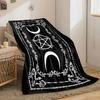 Pentagram & Moon Blanket for all seasons blanket lunch break throw gift
