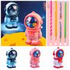 Space Theme Hand Crank Pencil Sharpener Astronaut Astronaut Mechanical Sharpener  Birthday Gift