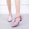 Women Adult 3.5CM/5.5CM Middle Heel Latin Dance Shoes Ballroom Dance Shoes Tango Salsa