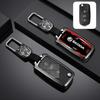 Car Flip Remote Key Fob Case Cover For Skoda Octavia A5 A7 Fabia Superb Kodiaq Karoq Protector Shell Bag Keychain AccessoriesTX5