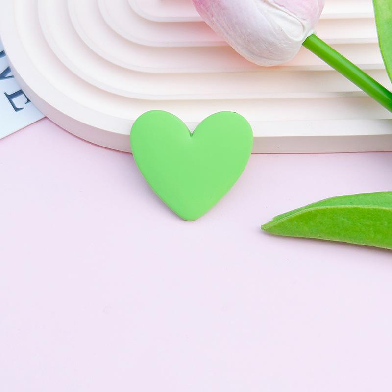 Peach Heart Resin Accessories: DIY Phone Case, Water Cup Patch, Car Storage, Shoe & Clothing Headdress