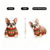 Acrylic Christmas Figure, Festive Collectible Toy for Desk Display