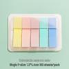 Morandi Color Index and Fluorescent Sticky Notes for Students: Highlight and Categorize with Stationery Labels