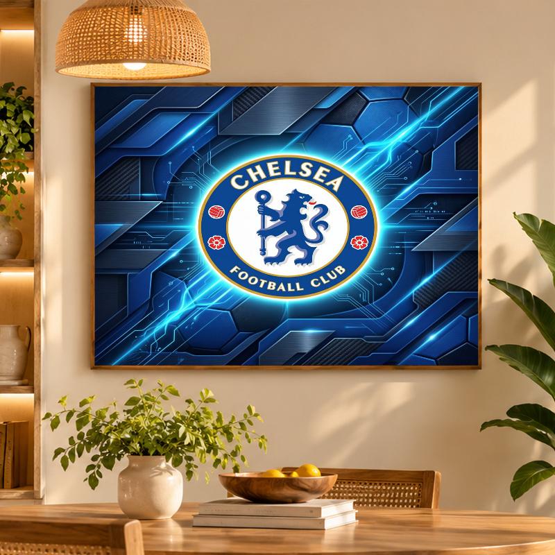 5D Diamond Painting Chelsea FC DIY Full Drill Diamond Art Kit Home Decoration