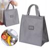 Thermal Bag with Handle Insulated Waterproof Lunch Box Grey 10 L