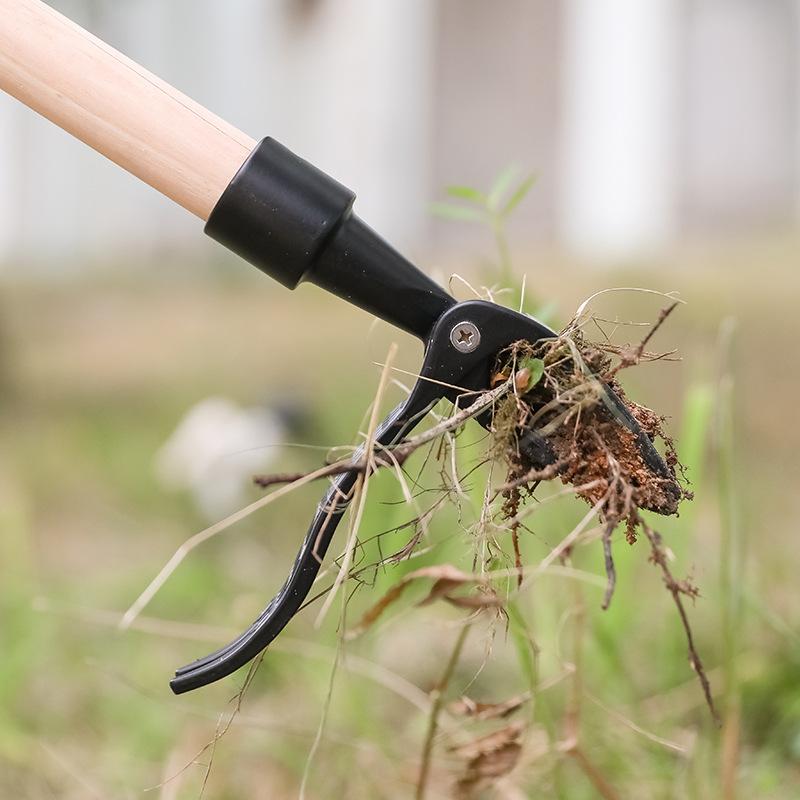 2pcs New Pattern Minimally Designed Weed Puller No Bending Standing and Vertical Weed Slayer Garden Weed Puller Root Puller