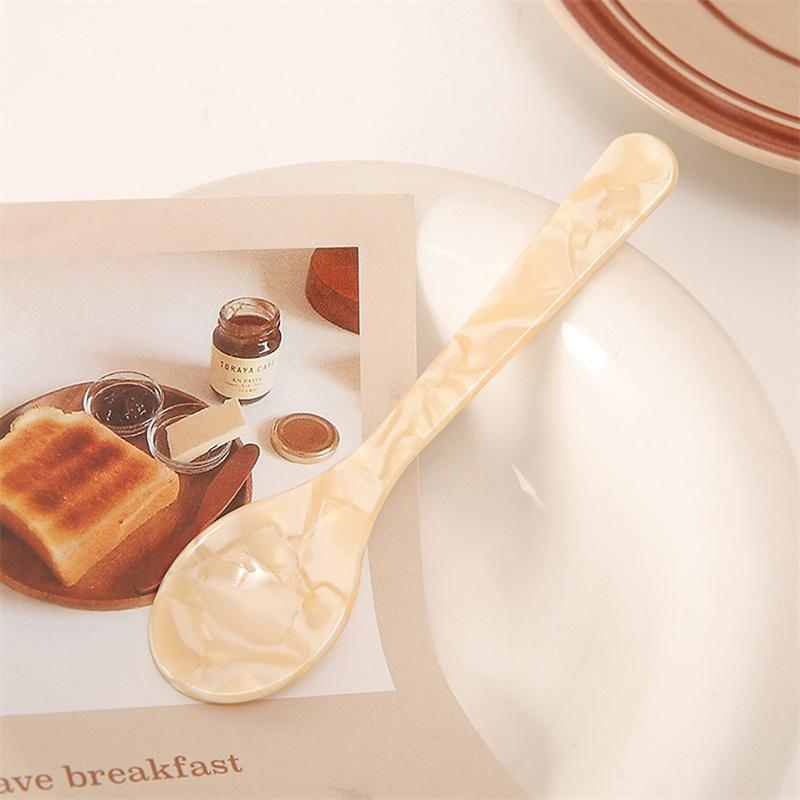 

Cake Serving Spoon and Jam Knife All in One Dual Purpose Dessert Spreader Tool for Cake Butter Icing and Toppings Spoon бежевый