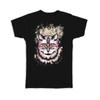 Gift T-Shirt : Cat Collage Urban Artistic Art Patchwork Pencil Sketch Feline