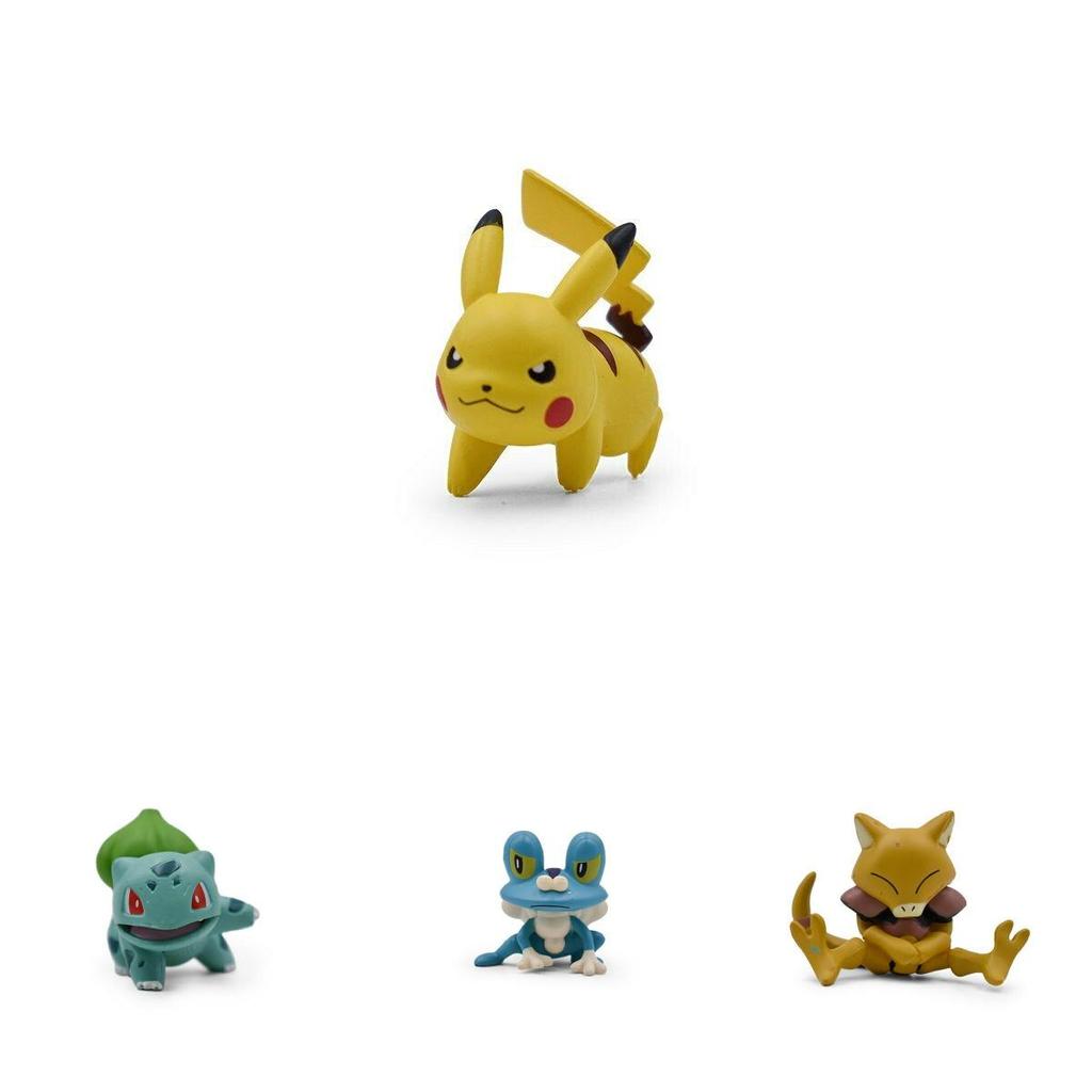 Exquisite 4cm Pokemon Character Anime Action Toy Figure Model Featuring Charmander Cubone Bulbasaur