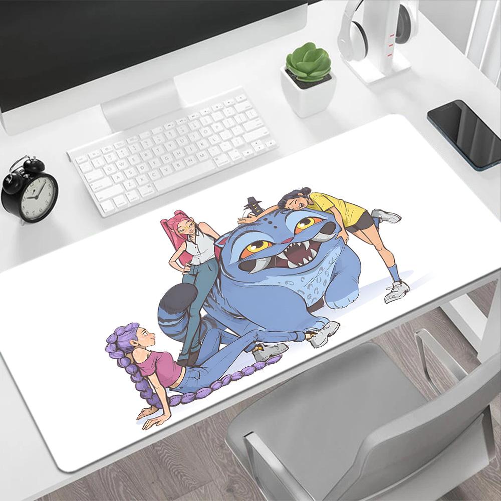 Colorful Friends Together Gaming Mouse Pad Gamer Mousepad Desktop Mouse Pad Non-Slip Rubber Bottom Perfect Gift for Gamers