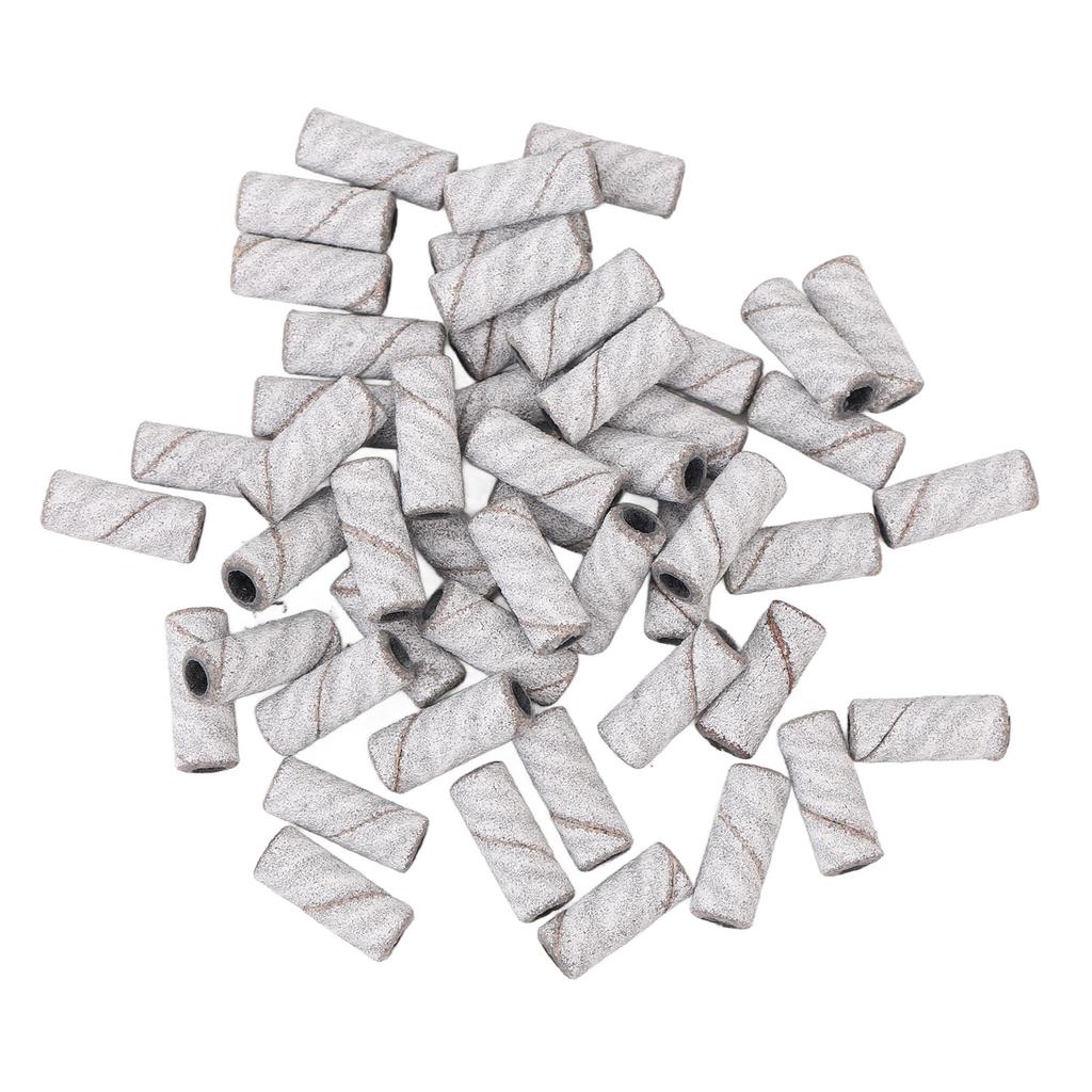 100pcs Sanding Bands for Nail Drill Machine Professional Multi Functions Manicure Pedicures Sanding Bands