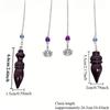 Dowsing Wooden Pendulum Wooden Reiki Spiritual Pendulo Creative Gift Round Cone Pattern