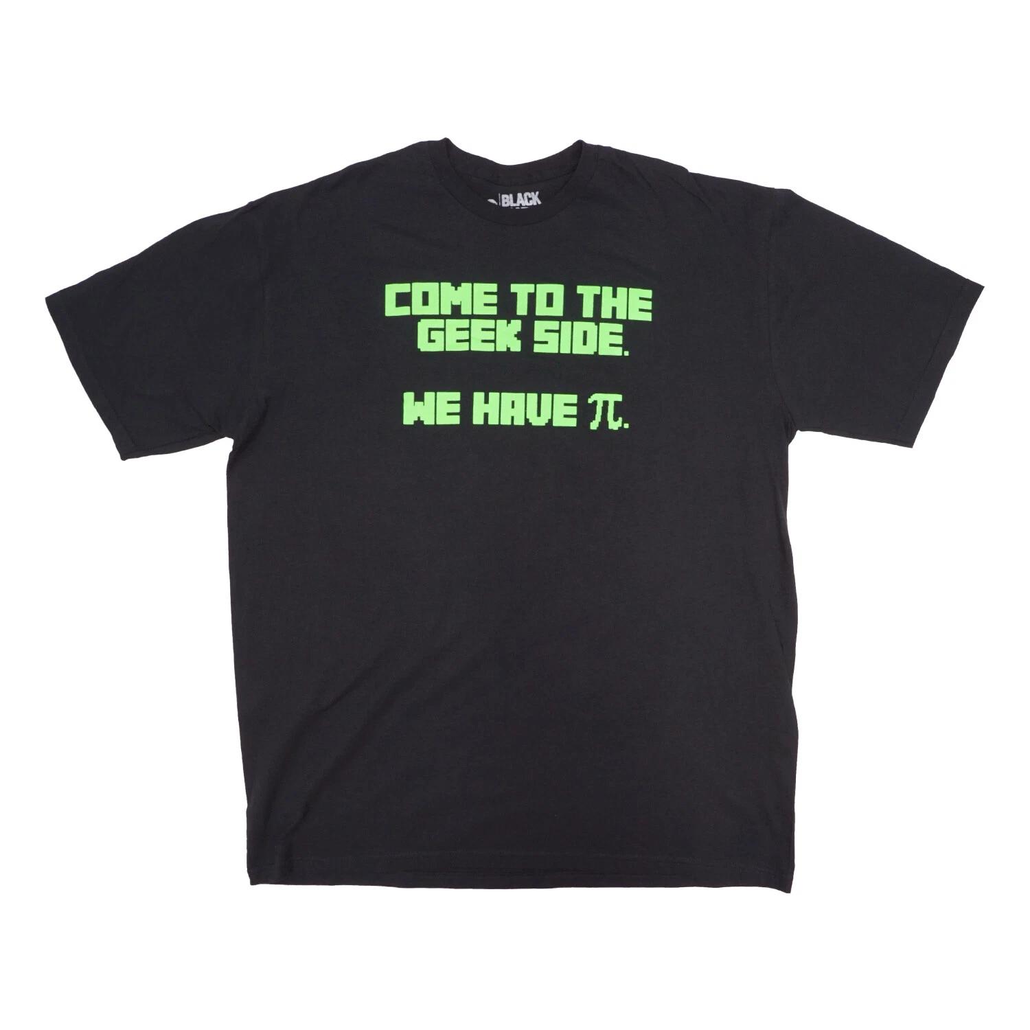 Unisex Adult Casual Graphic MATTER COME TO THE GEEK SIDE T SHIRT T-... XL