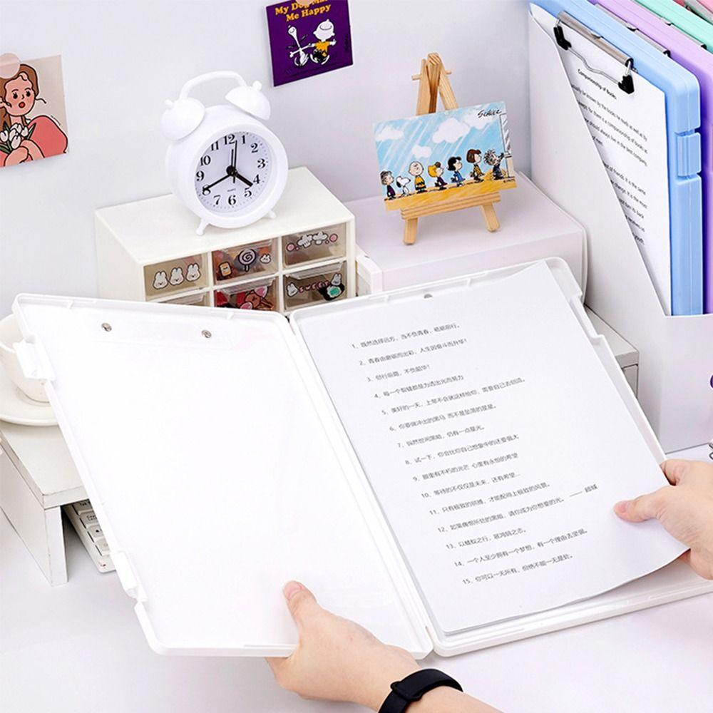 Writing Board Certificate File Container WordPad Storage Box New A4 Organizing Box