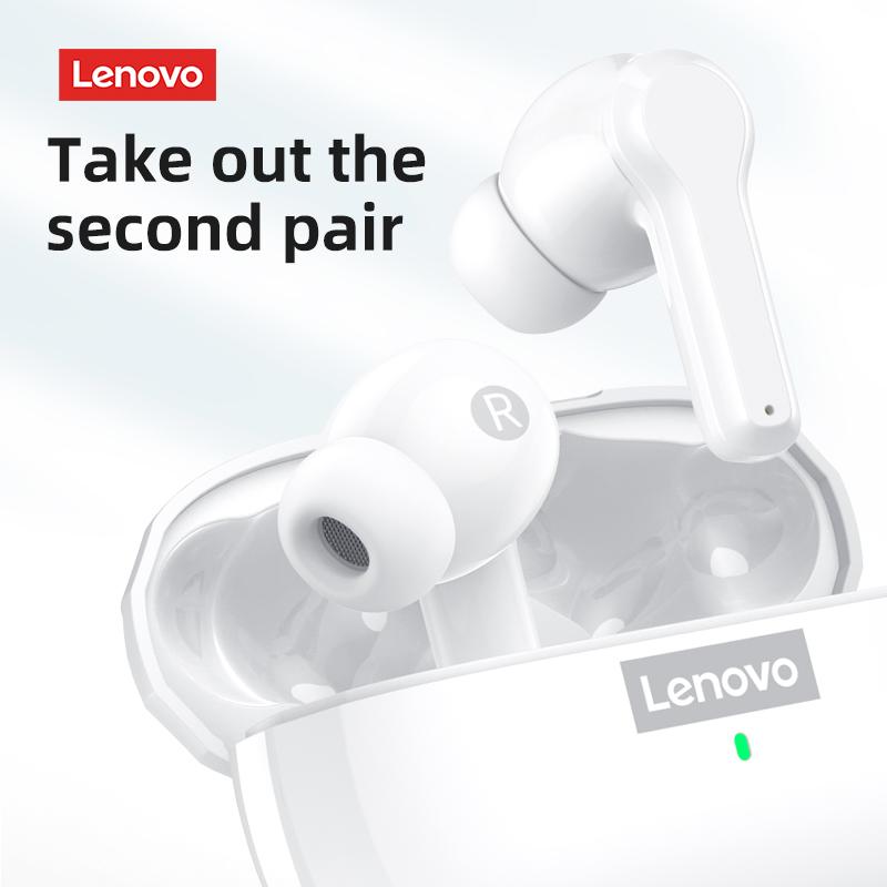 Căști originale Lenovo LP1S TWS Căști fără fir Bluetooth 5.0 Căști sport rezistente la apă Căști cu reducere a zgomotului cu microfon