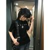 TrendHub  Y2k Japanese T-shirt Women Short Sleeve Print Graphic Tops Streetwear American Retro Vintage Tops E-girls Korean Tee
