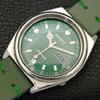 AUTOMATIC 7S36A VINTAGE SEIKO JAPAN MENS GREEN COLOR DIAL WATCH A701546-5