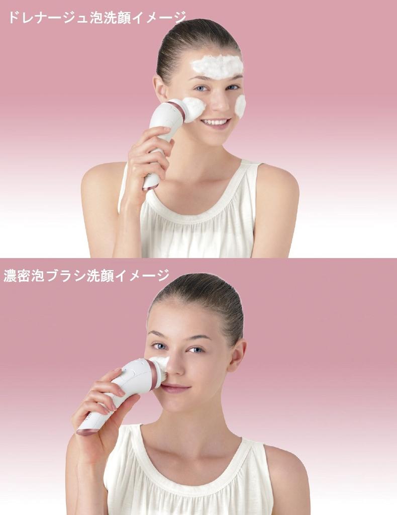 Panasonic Facial Beauty Dense Foam Pink Device, Esthetic, Tone, EH-SC65-P