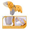 Dog Raincoat with Spiral Elastic Feet Removable Hood Dog Rain Jacket Hooded Waterproof Dog Raincoat for Small to Pets for Medium