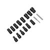 16 Pcs 1 2 Lug Nut Socket Set Non Marring 8 27mm Locking Nut Removal Tool with 2 Center Punches Chrome Vanadium Steel