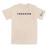 2026 Freedom Tee Moda Americana Charlie Kirk Maglietta Cotone Larga Donna_Uomo Magliette Casual Girocollo Stampa Lettere Abbigliamento Femminile