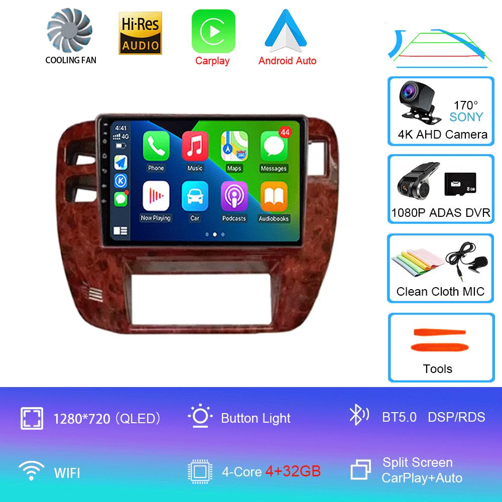 Android 14 Car Radio For For Nissan Patrol 1997-2005 CarPlay Stereo GPS Navigation Multimedia Video Player Autoradio Audio 4G